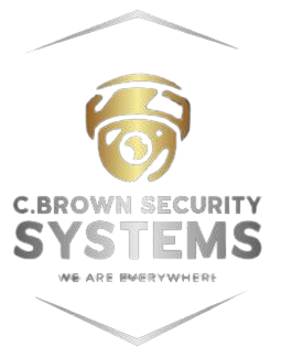 C. Brown Security logo Keyingham Hull security services CCTV installation alarm systems smoke detection